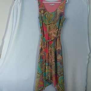 Robbie Bee women's asymmetrical dress